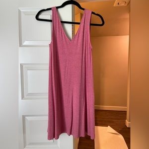 LOFT pink mini tshirt dress!